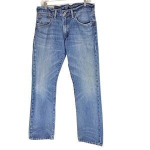Polo Ralph Lauren Vintage Light Blue Men's Straight-Leg Jeans 32 x30